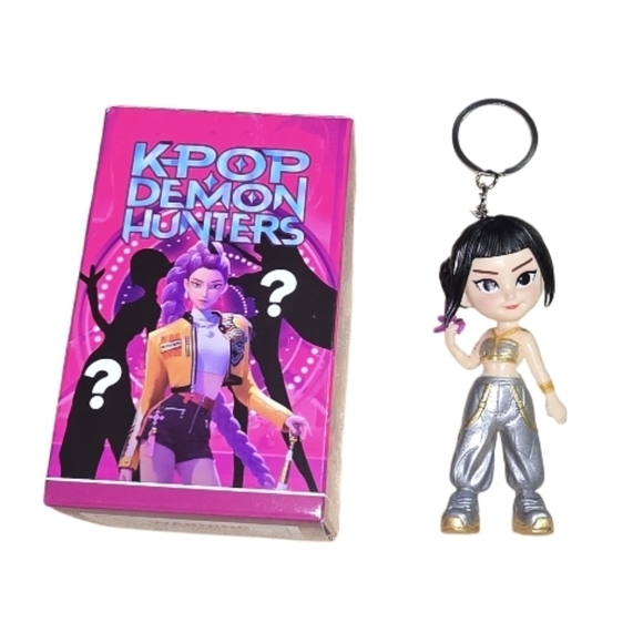 k-pop demon hunters Accessories - #05 Trendy KPOP Demon Hunters Figurine Keychain